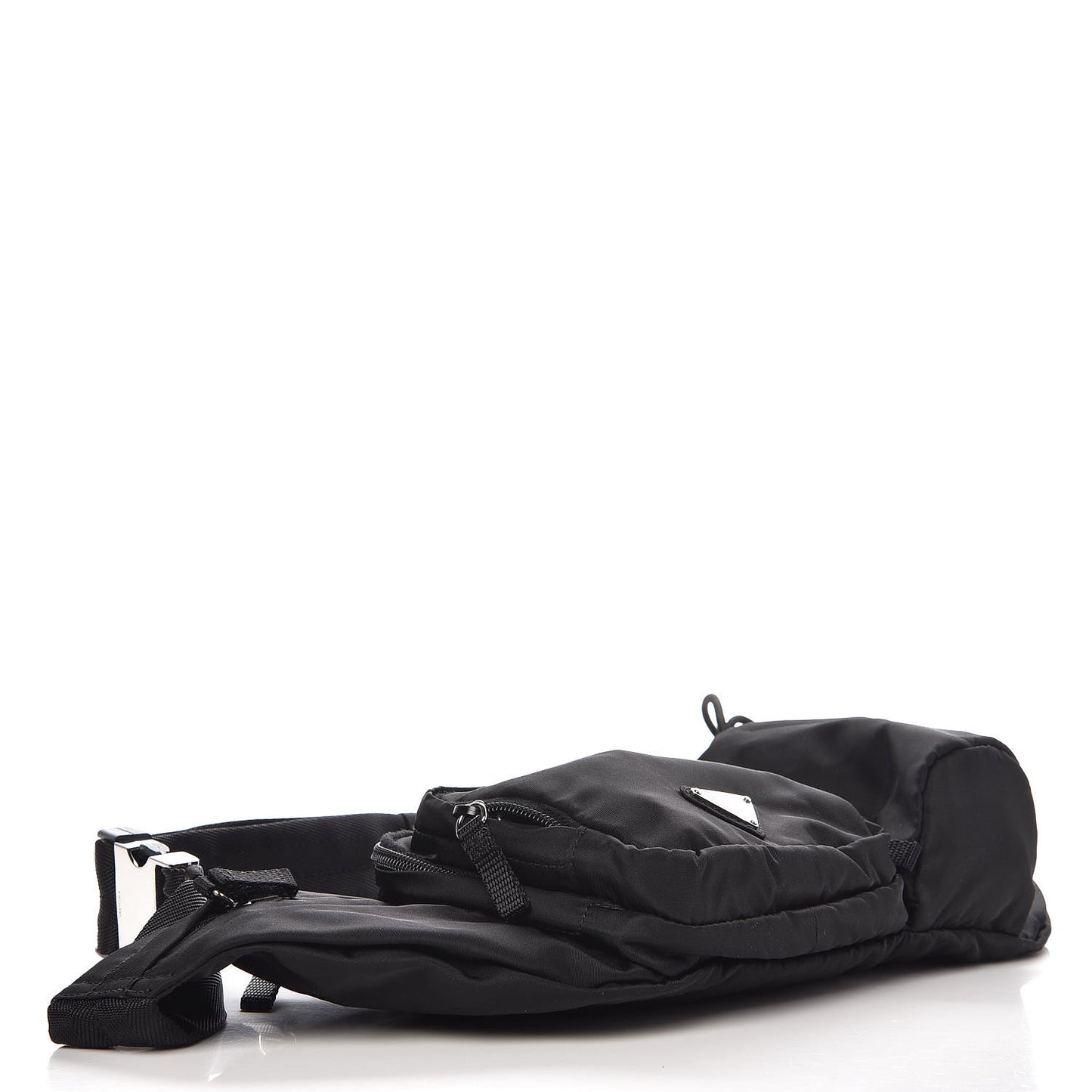 Tessuto Nylon Belt Bag Black