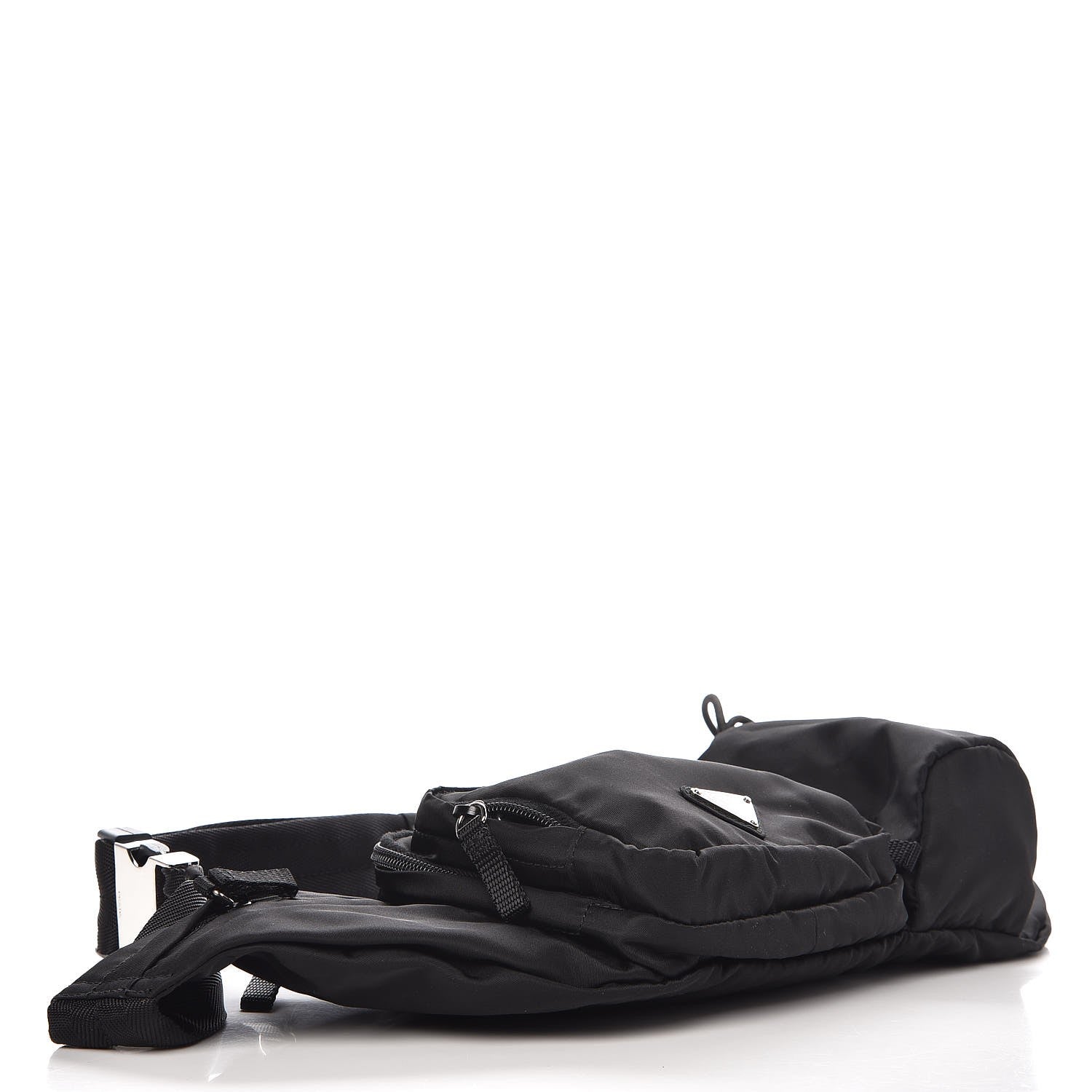 Prada Tessuto Nylon Belt Bag Black 4 of 9