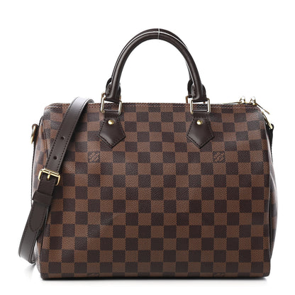 Louis Vuitton Damier Ebene Speedy Bandouliere 30 1 of 9