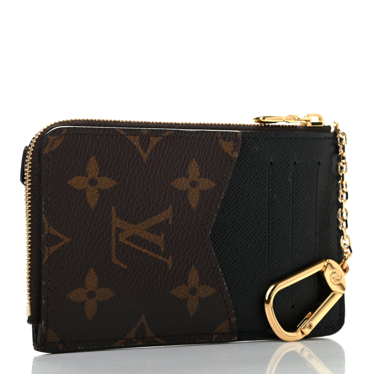 Monogram Recto Verso Card Holder Black