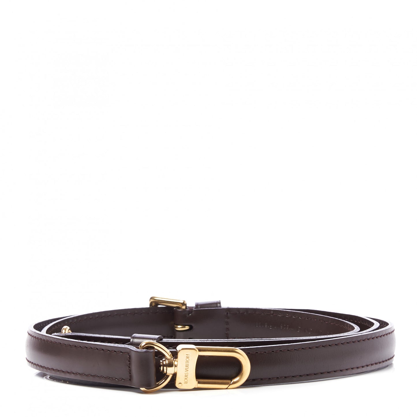 Calfskin 16mm Adjustable Shoulder Strap Brown