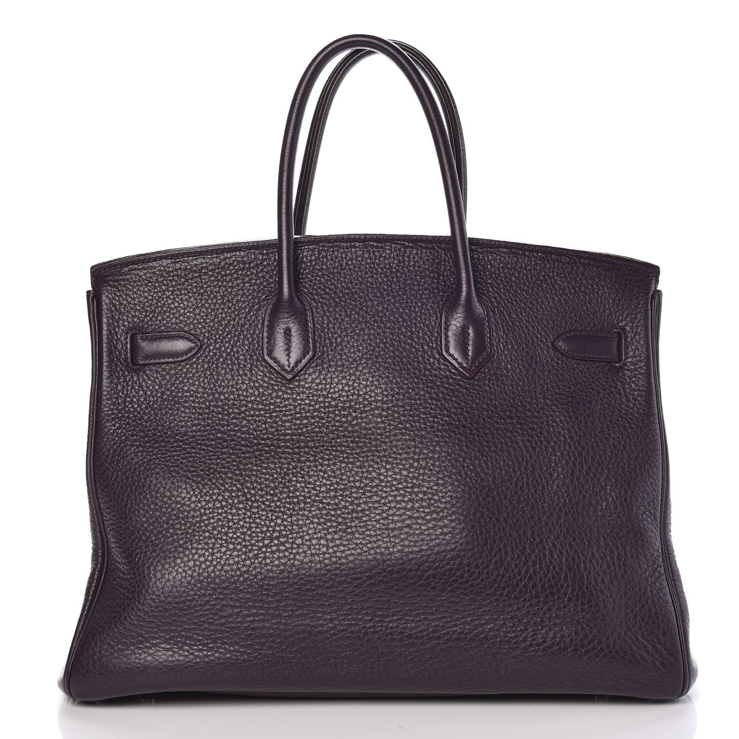 Hermes Taurillon Clemence Birkin 35 Raisin 23 of 36