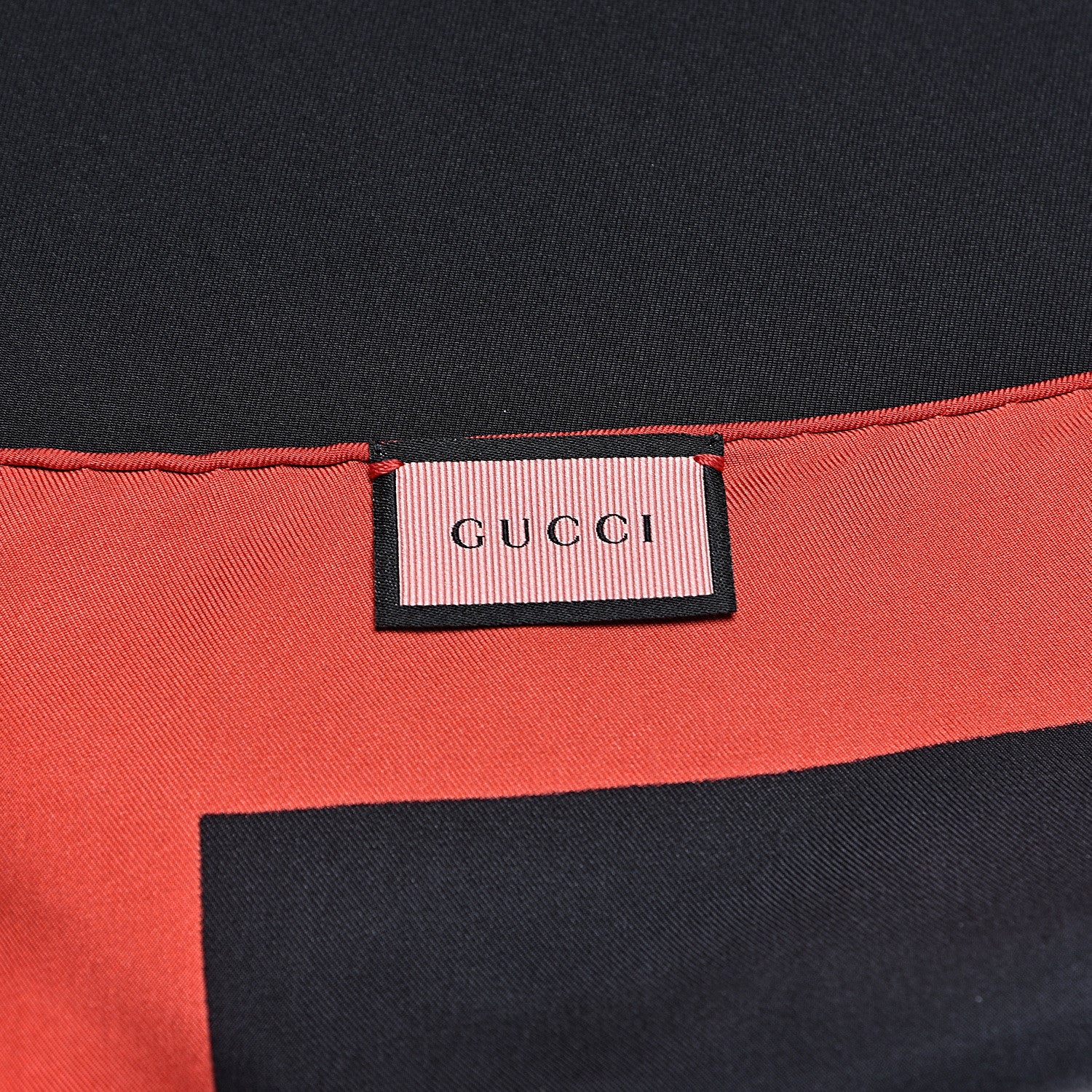 Gucci Silk GG Diamond Square Scarf Black 4 of 6