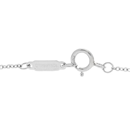 Tiffany Platinum Diamond Large Paper Flowers Pave Pendant Necklace 5 of 6