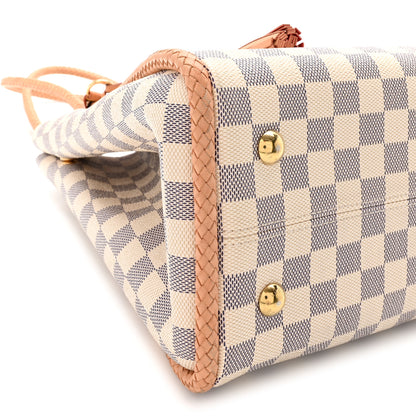 Louis Vuitton Damier Azur Propriano Rose Ballerine 9 of 10