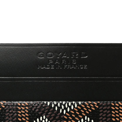 Goyard Goyardine Saint Sulpice Card Holder Black 6 of 8