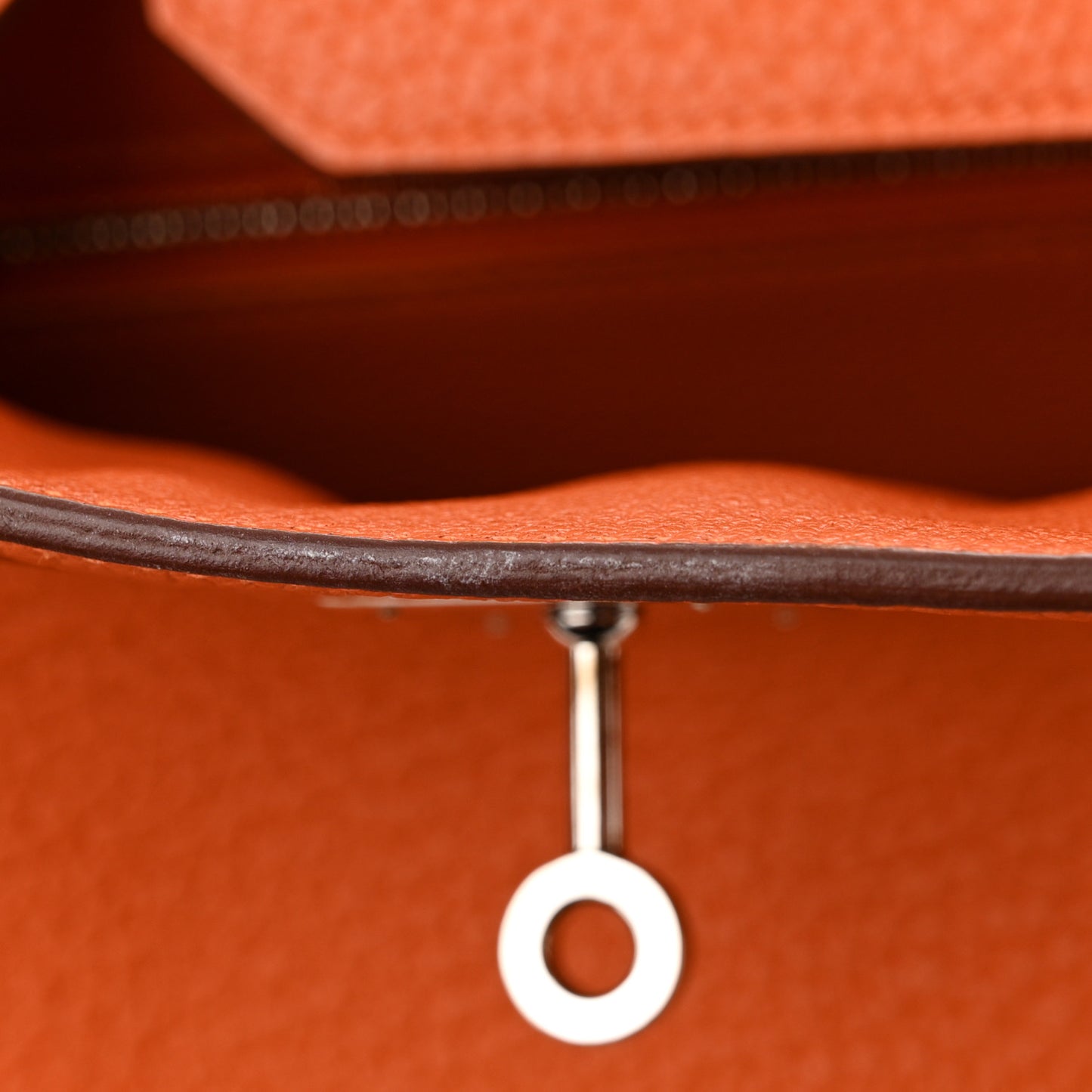 Togo Birkin 35 Orange