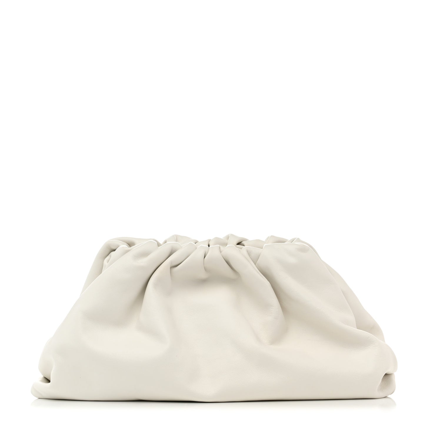 Smooth Butter Calf The Pouch Oversized Clutch Mist