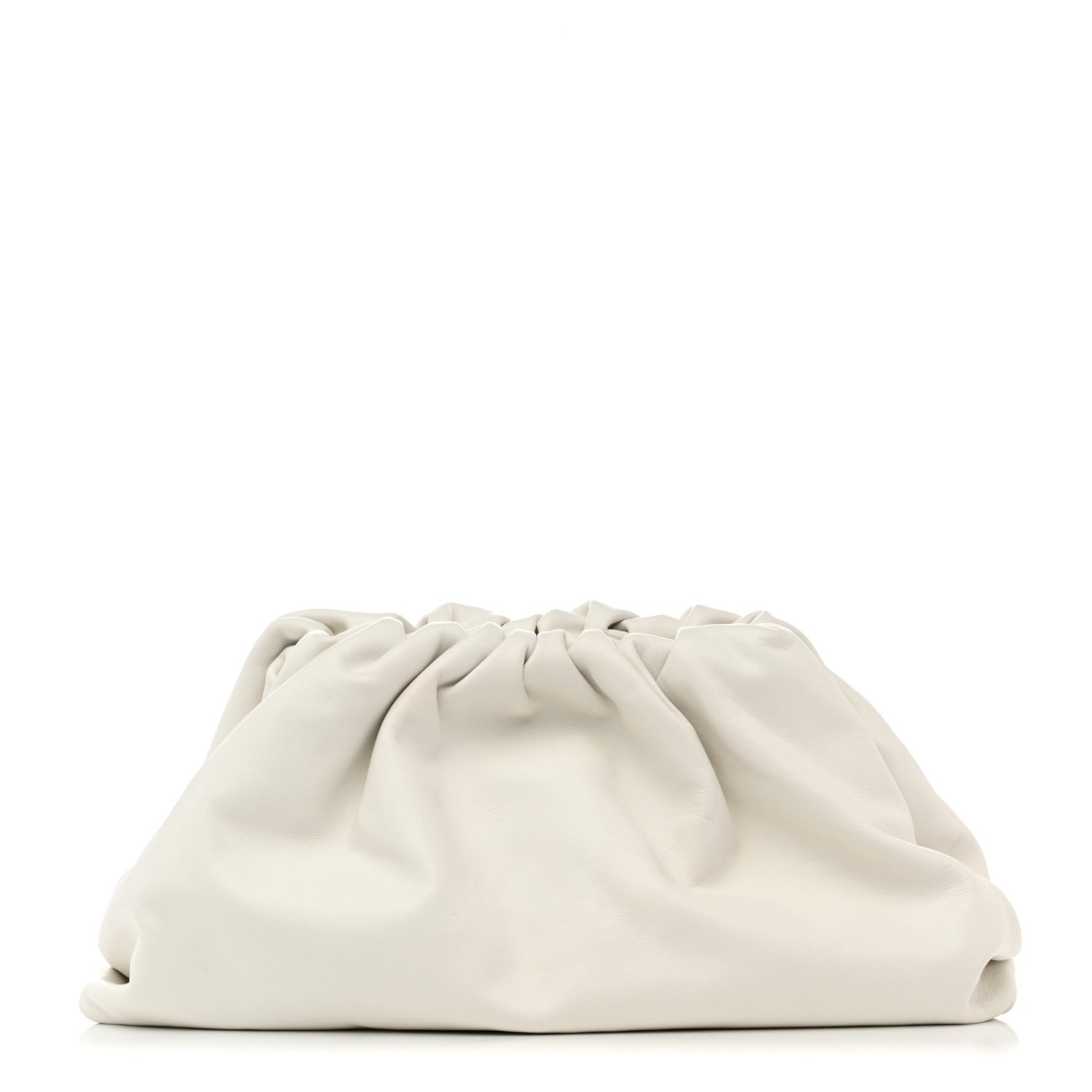 Bottega Veneta Smooth Butter Calf The Pouch Oversized Clutch Mist 1 of 7
