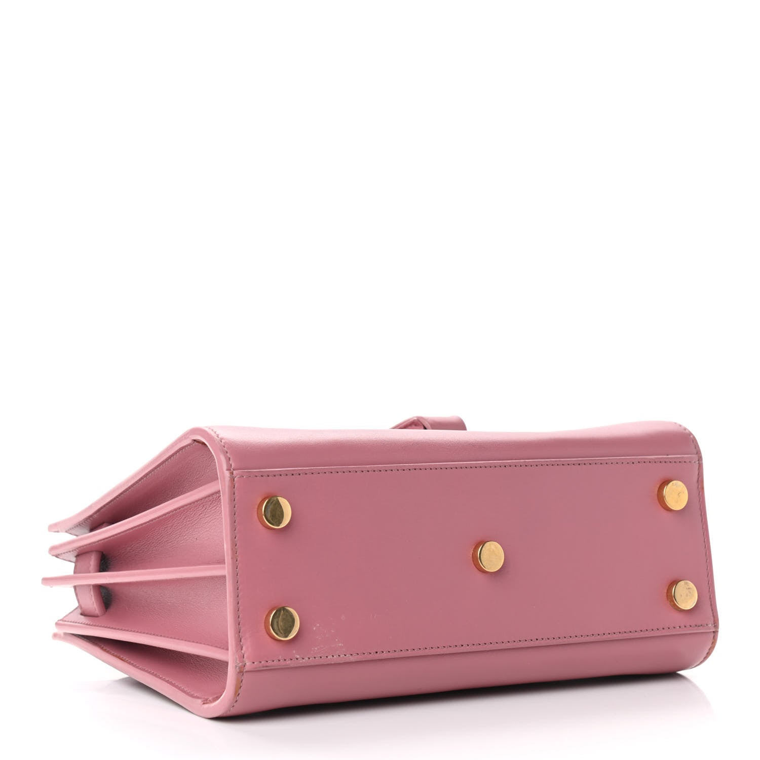 Saint Laurent Smooth Calfskin Nano Sac De Jour Rose Dark 4 of 14