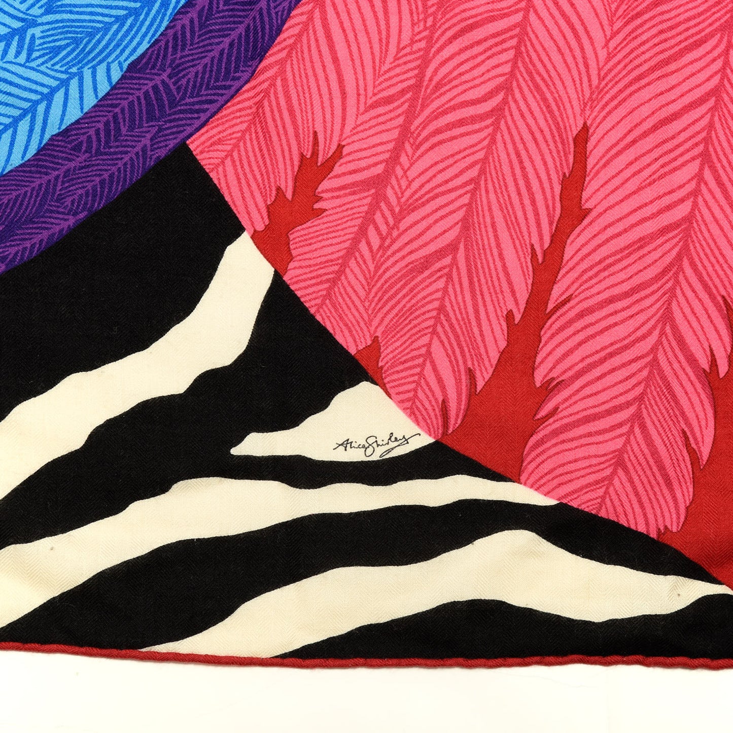 Cashmere Silk Zebra Pegasus Shawl 140