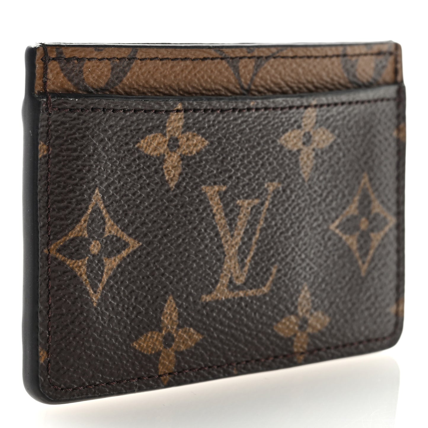 Reverse Monogram Card Holder