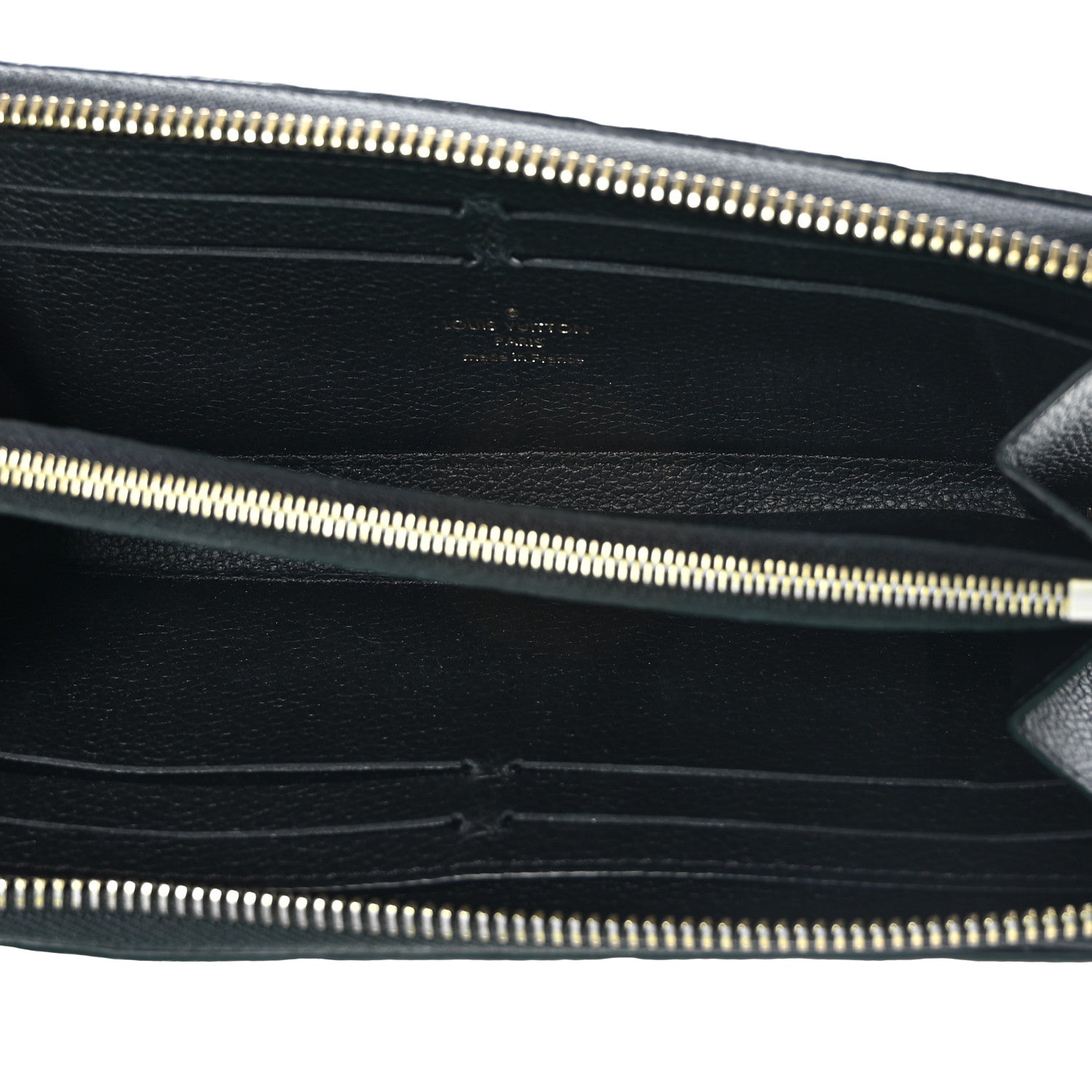 Louis Vuitton Empreinte Clemence Wallet Black 5 of 6