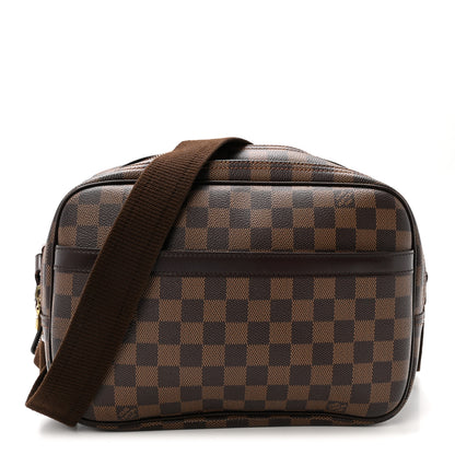 Louis Vuitton Damier Ebene Reporter PM 1 of 9