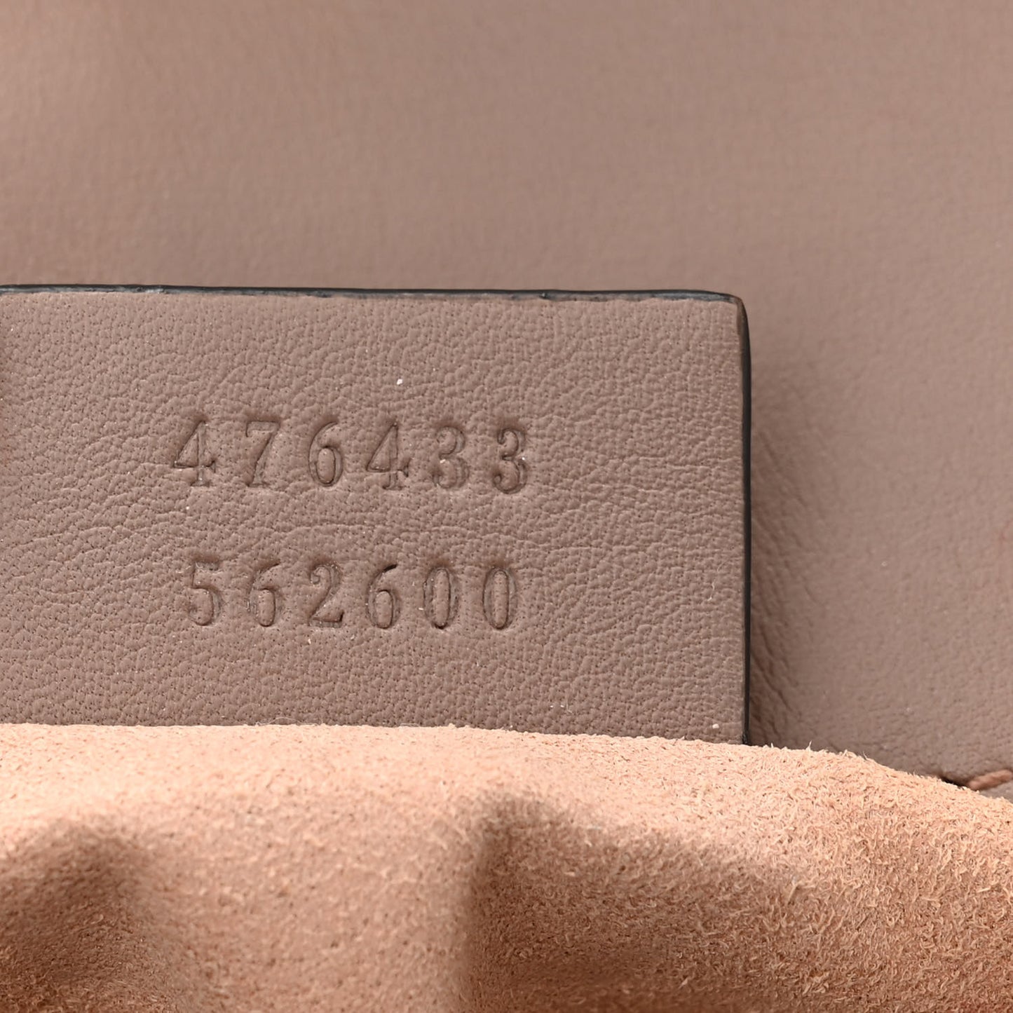 Calfskin Matelasse Super Mini GG Marmont Shoulder Bag Porcelain Rose