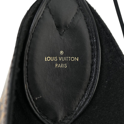 Louis Vuitton Monogram Flower Hobo Black 6 of 28