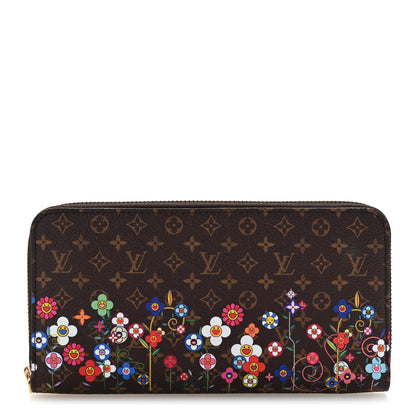 Louis Vuitton LV X TM Monogram Flowers Zippy Wallet 1 of 8