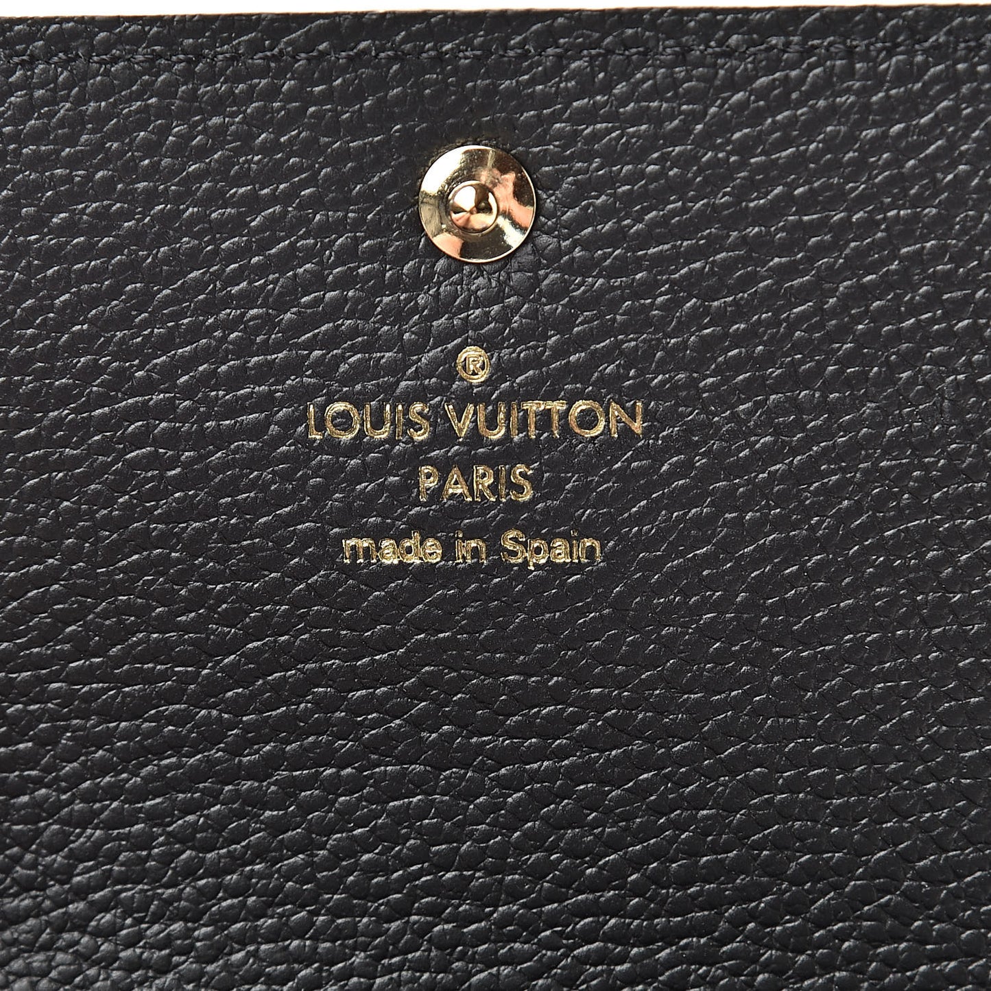 Empreinte Business Card Holder Black