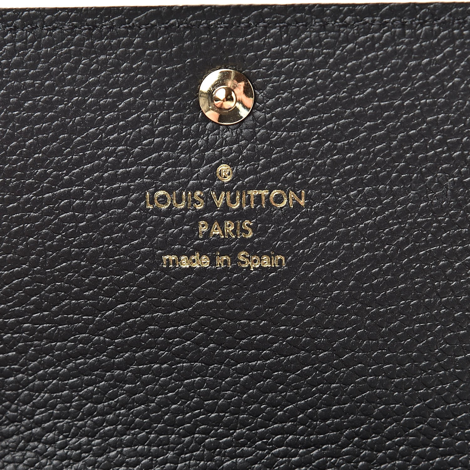 Louis Vuitton Empreinte Business Card Holder Black 6 of 8
