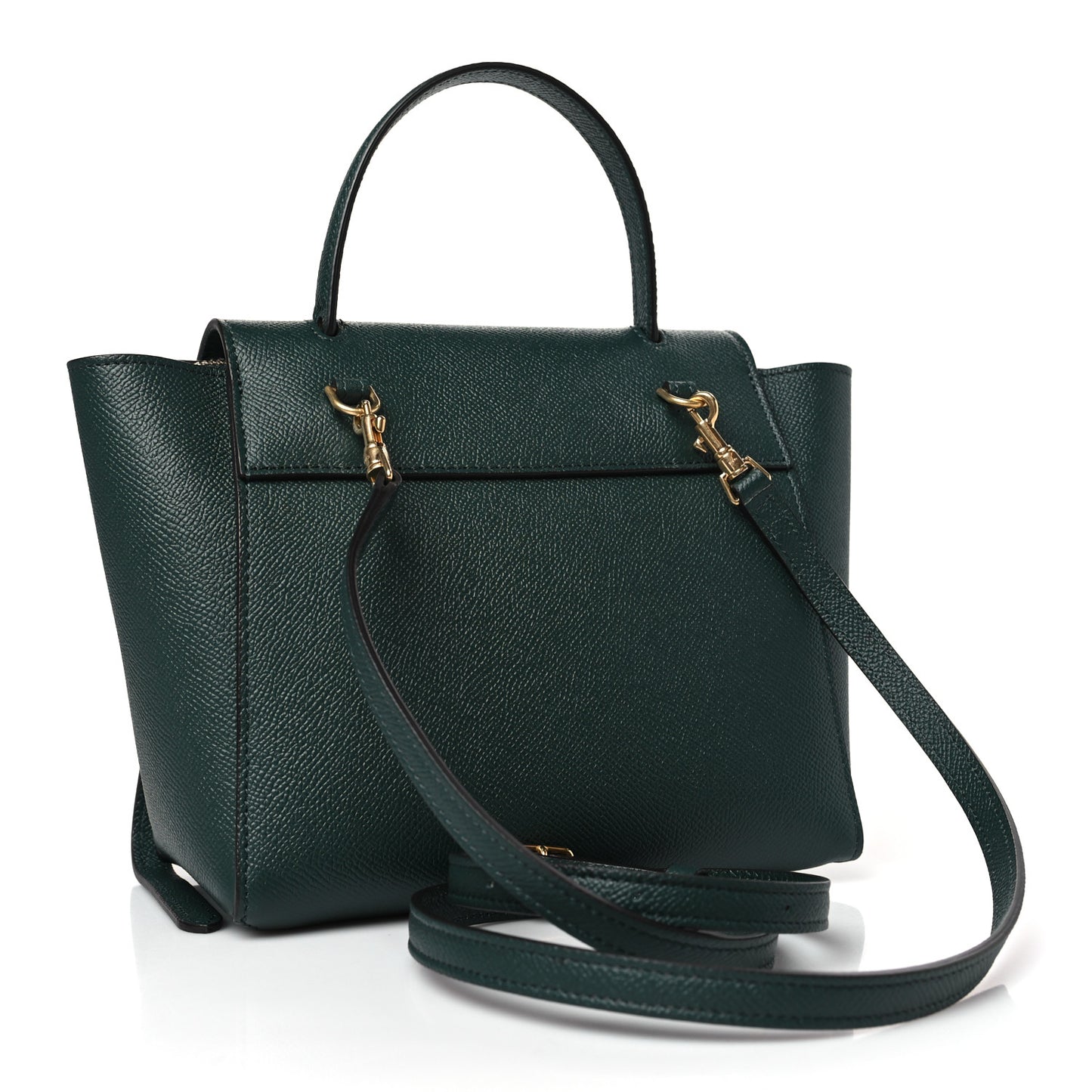 Grained Calfskin Nano Belt Bag Amazone