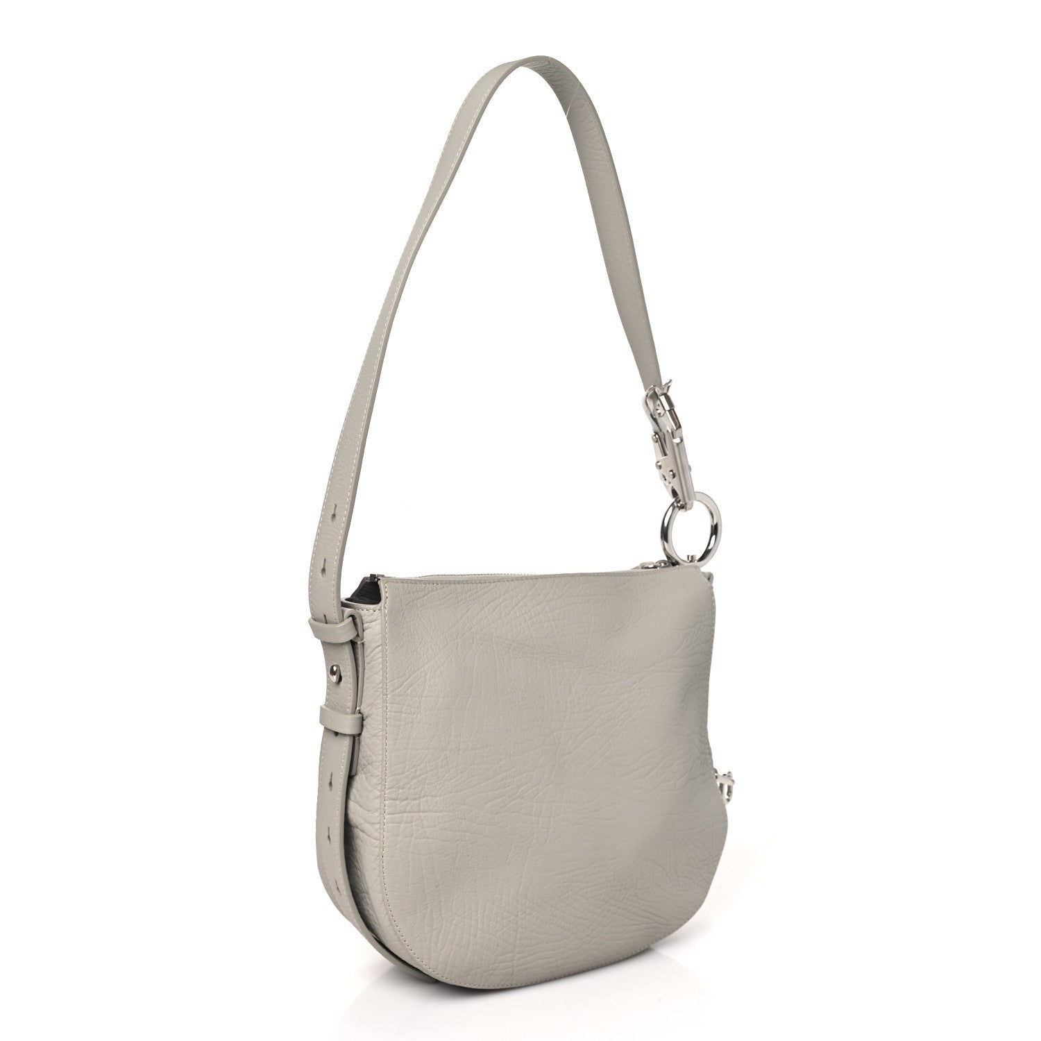 Burberry Grainy Calfskin Small Knight Crossbody Bag Hunter 3 of 10