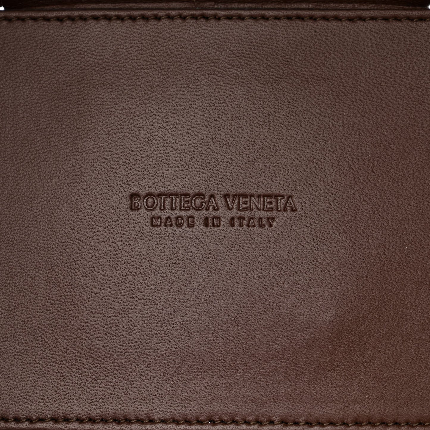 Nappa Maxi Intrecciato Medium Arco Tote Rust