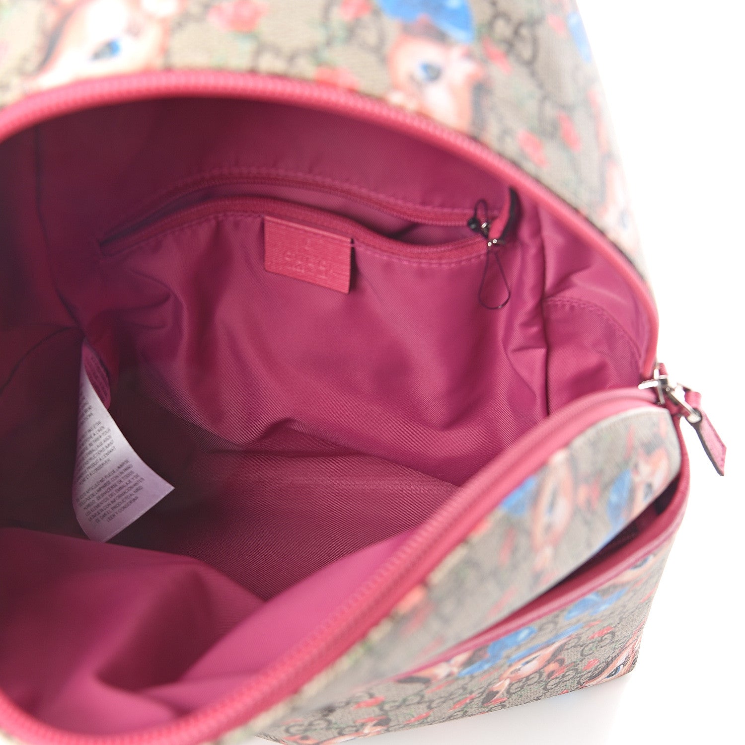 Gucci GG Supreme Monogram Deer Children's Backpack 4 of 8
