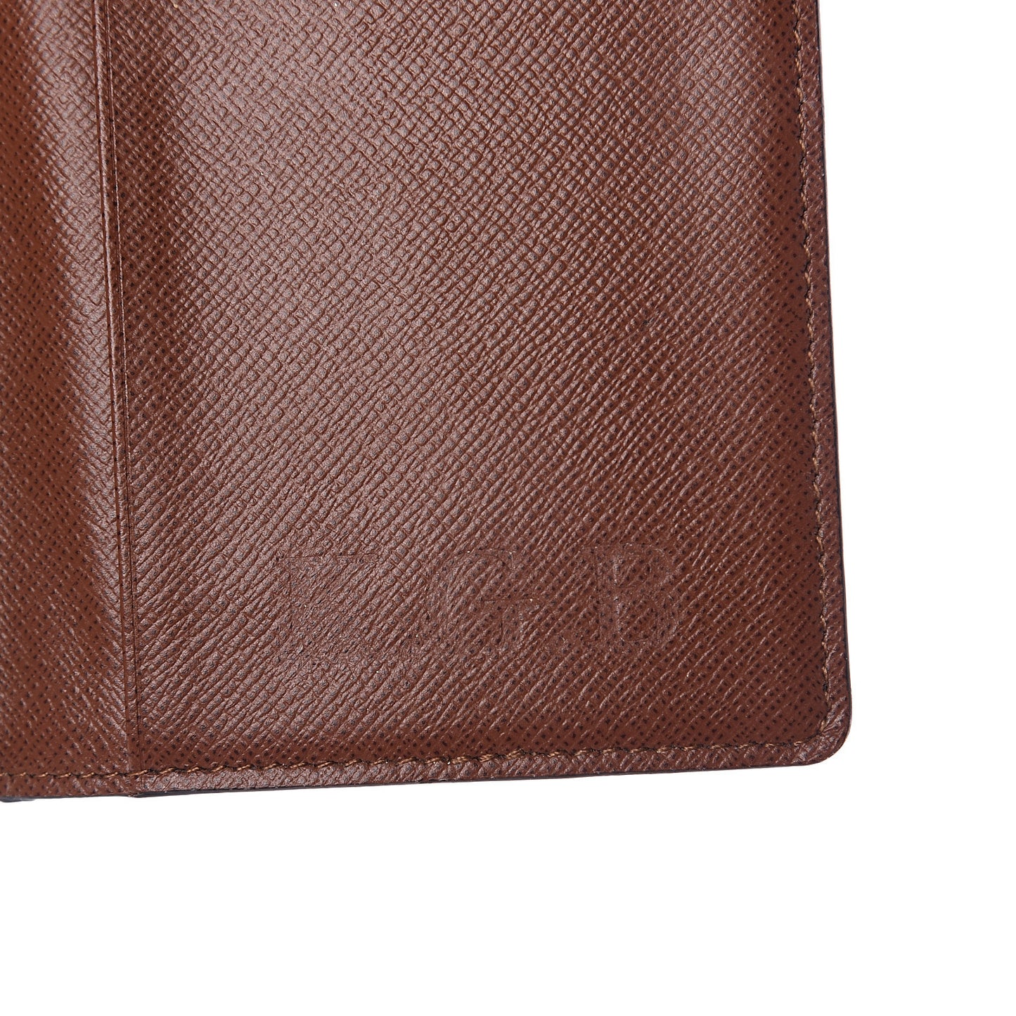 Monogram Checkbook Holder Case Wallet
