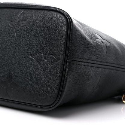 Louis Vuitton Empreinte Monogram Giant Wild At Heart Neverfull MM Black 9 of 10