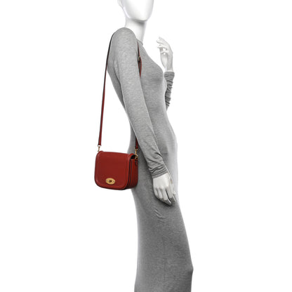 Mulberry Calfskin Darley Satchel Rust 2 of 15