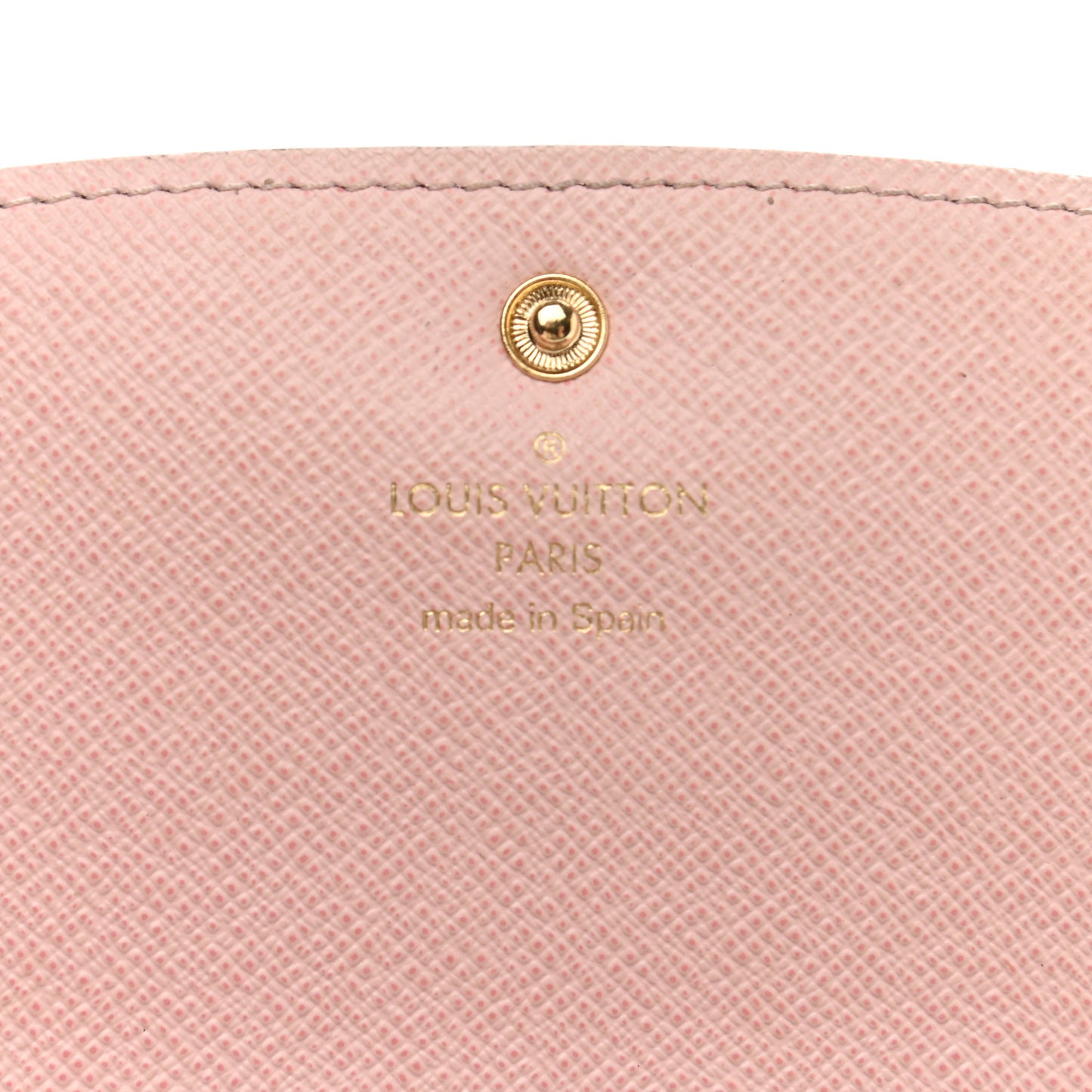 Monogram Emilie Wallet Rose Ballerine