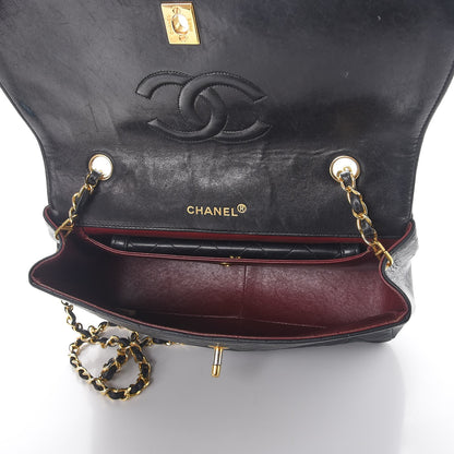 Chanel Lambskin Quilted Medium Single Flap Black 5 of 15