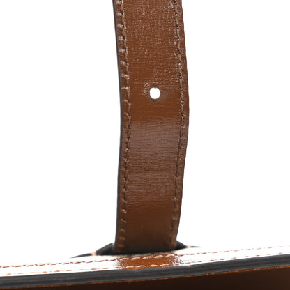 Gucci GG Supreme Monogram Calfskin Watch Travel Case Beige Ebony Brown Sugar 12 of 12