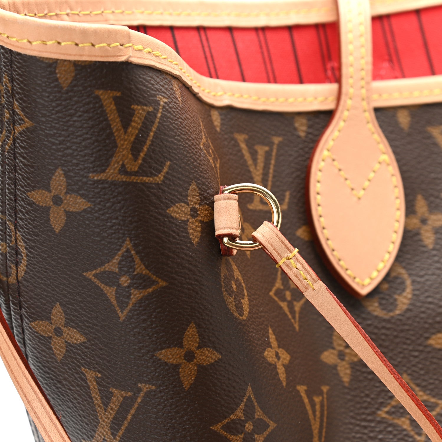Louis Vuitton Monogram Neo Neverfull MM Cherry 14 of 16