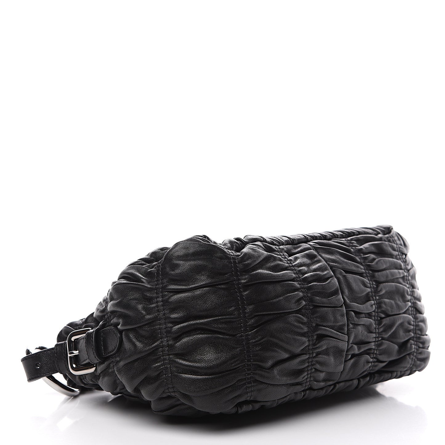Nappa Gaufre Mini Bag Black