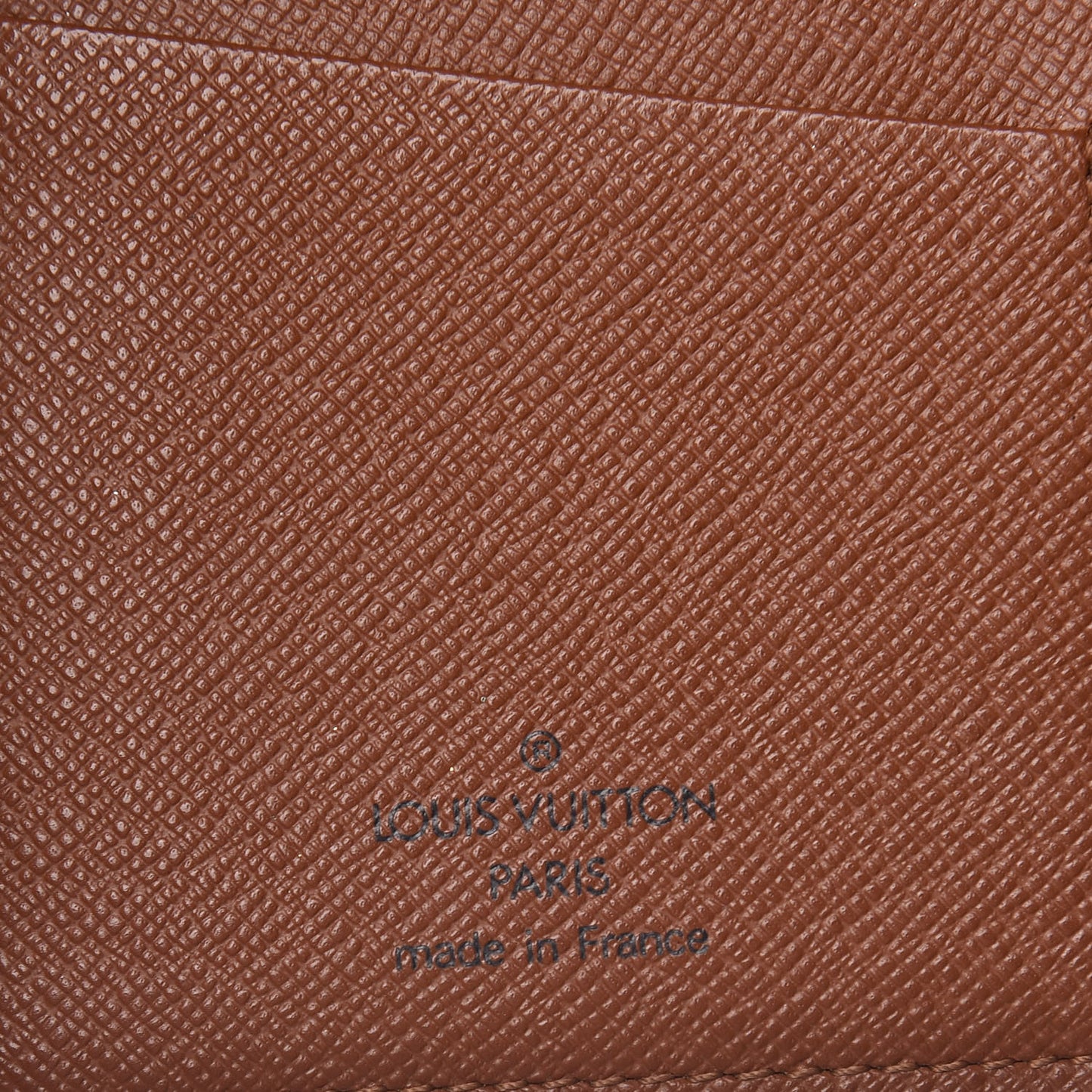 Monogram Porte Valeurs Checkbook Wallet