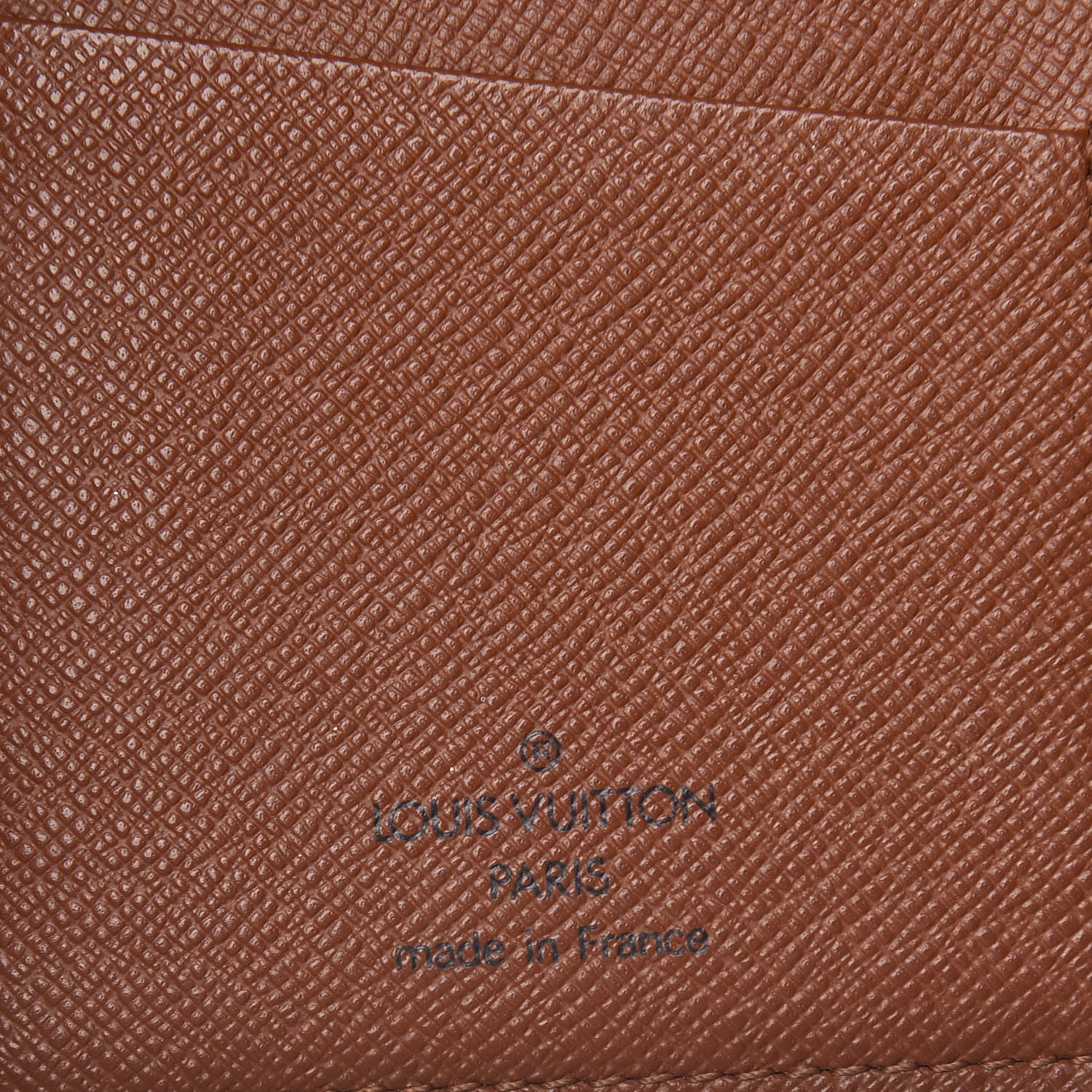 Louis Vuitton Monogram Porte Valeurs Checkbook Wallet 6 of 9