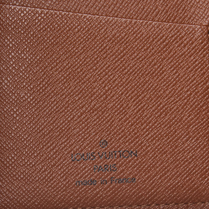 Louis Vuitton Monogram Porte Valeurs Checkbook Wallet 6 of 9