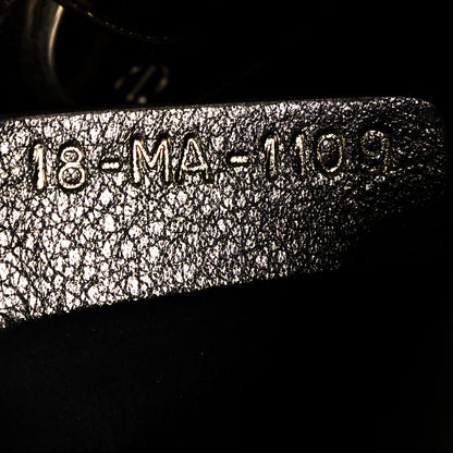 Christian Dior Metallic Grained Calfskin Cannage My ABCDior Lady Dior Gunmetal 6 of 12