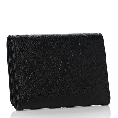 Louis Vuitton Empreinte Business Card Holder Black 3 of 10