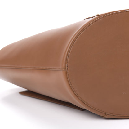 Bottega Veneta Calfskin Basket Tote Wood 9 of 10