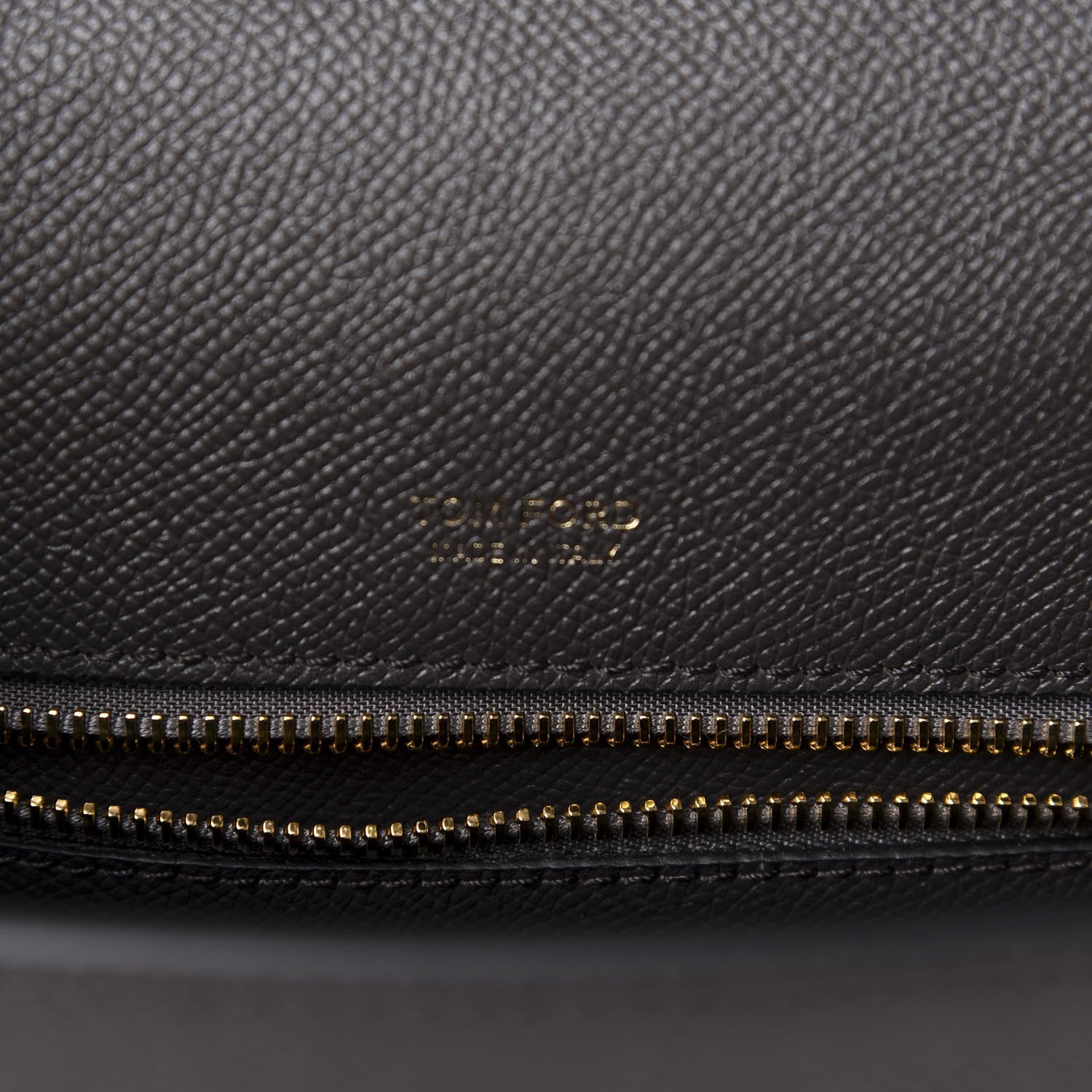 Tom Ford Calfskin Large T Clasp Tara Crossbody Bag Grey 8 of 9