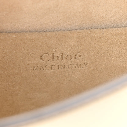 Chloe Calfskin Suede Small Nile Bracelet Bag Off White 6 of 11