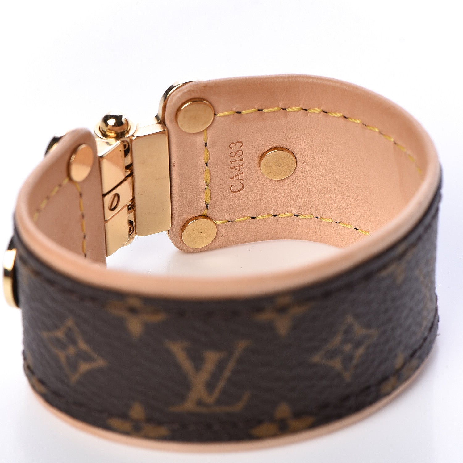 Louis Vuitton Monogram Save It Bracelet 17 4 of 8