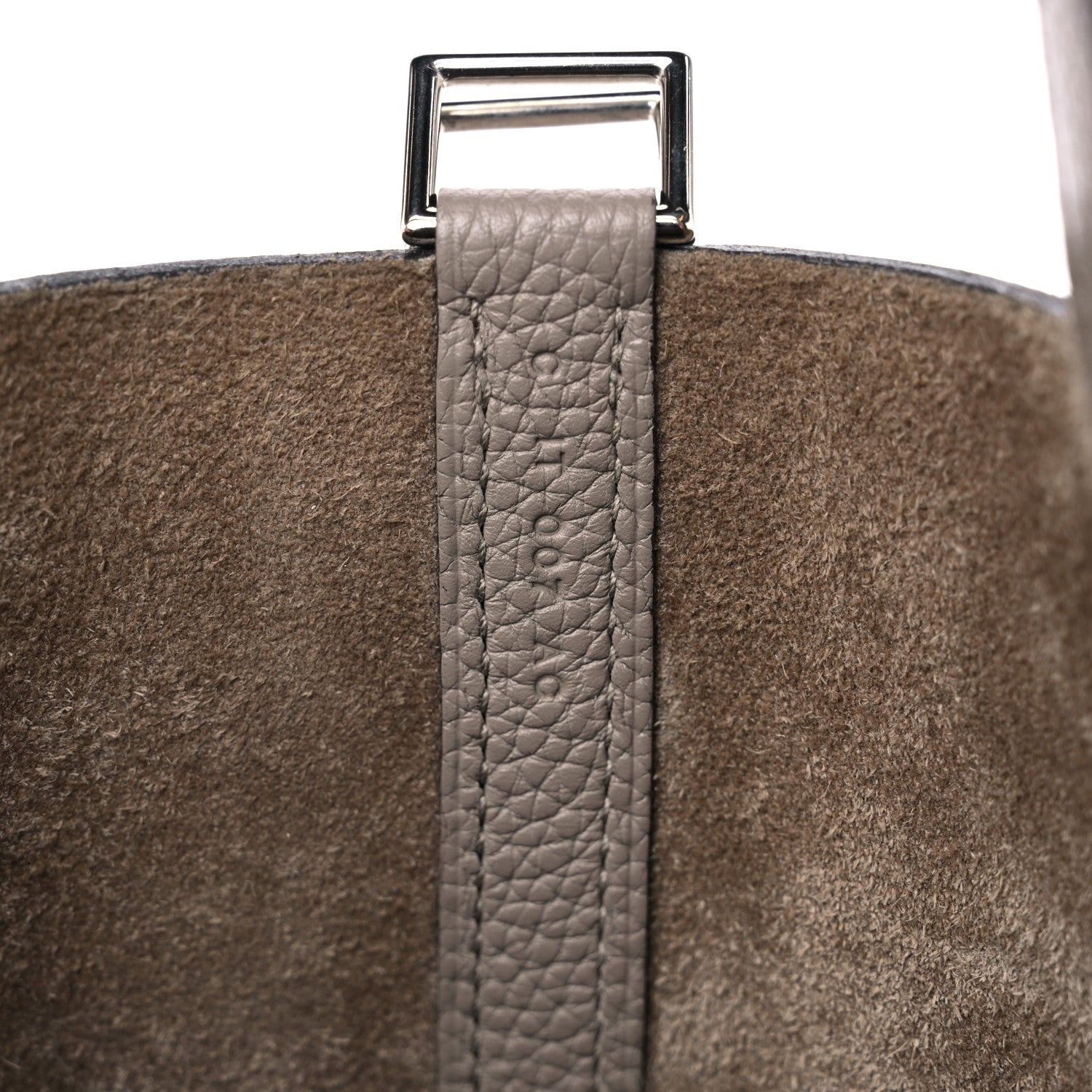 Hermes Taurillon Maurice Picotin Lock 18 PM Gris Asphalte 7 of 10