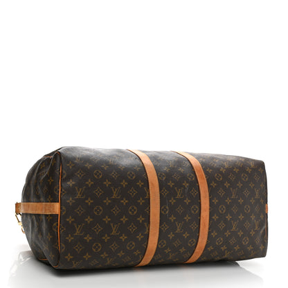Louis Vuitton Monogram Keepall Bandouliere 55 4 of 18