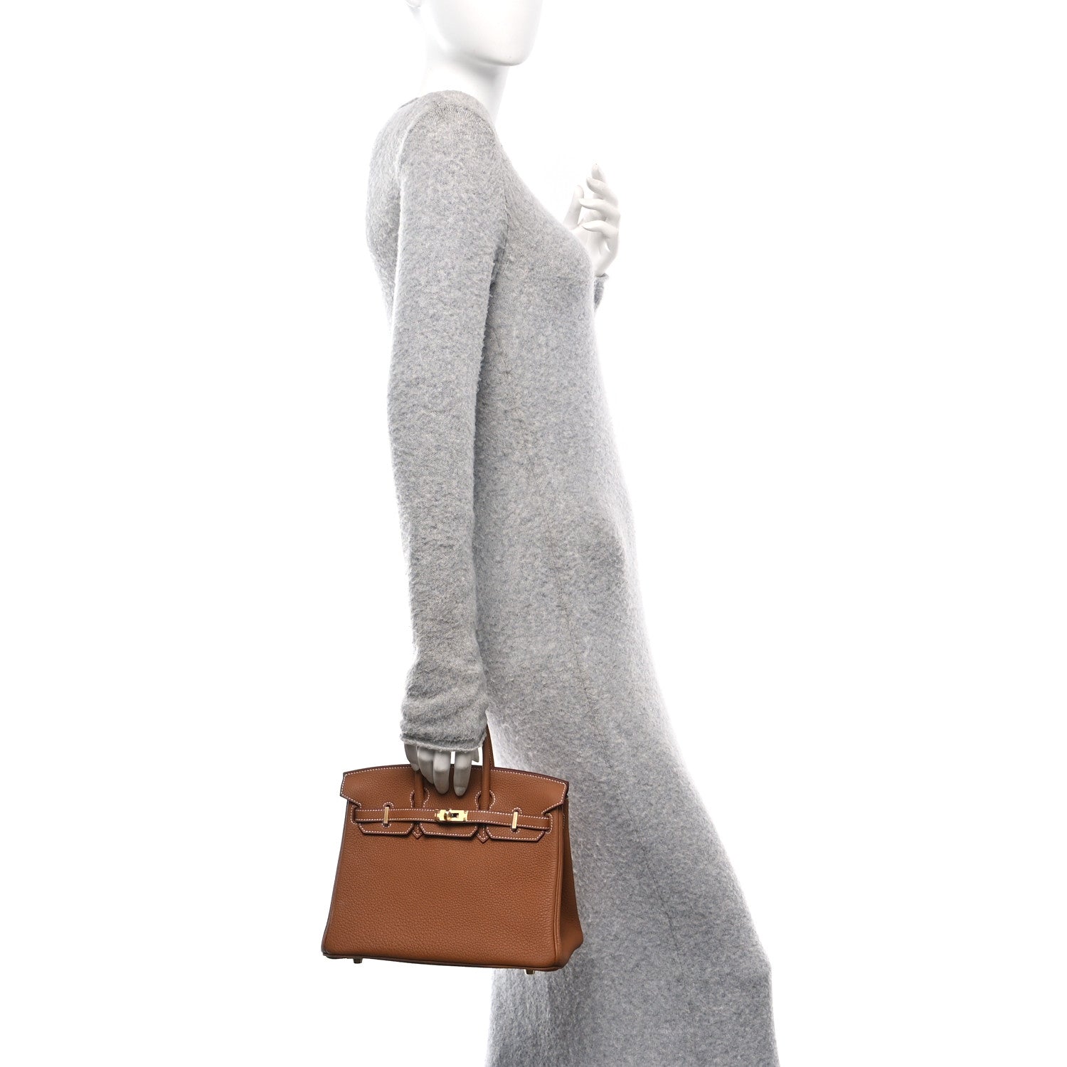 Hermes Togo Birkin 25 Gold 2 of 11