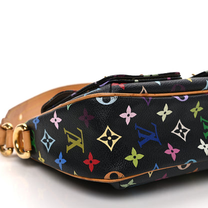 Louis Vuitton Monogram Multicolor Lodge PM Black 8 of 11