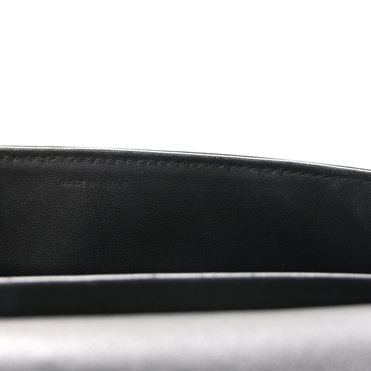 Celine Shiny Calfskin Triomphe Shoulder Bag Black 7 of 10