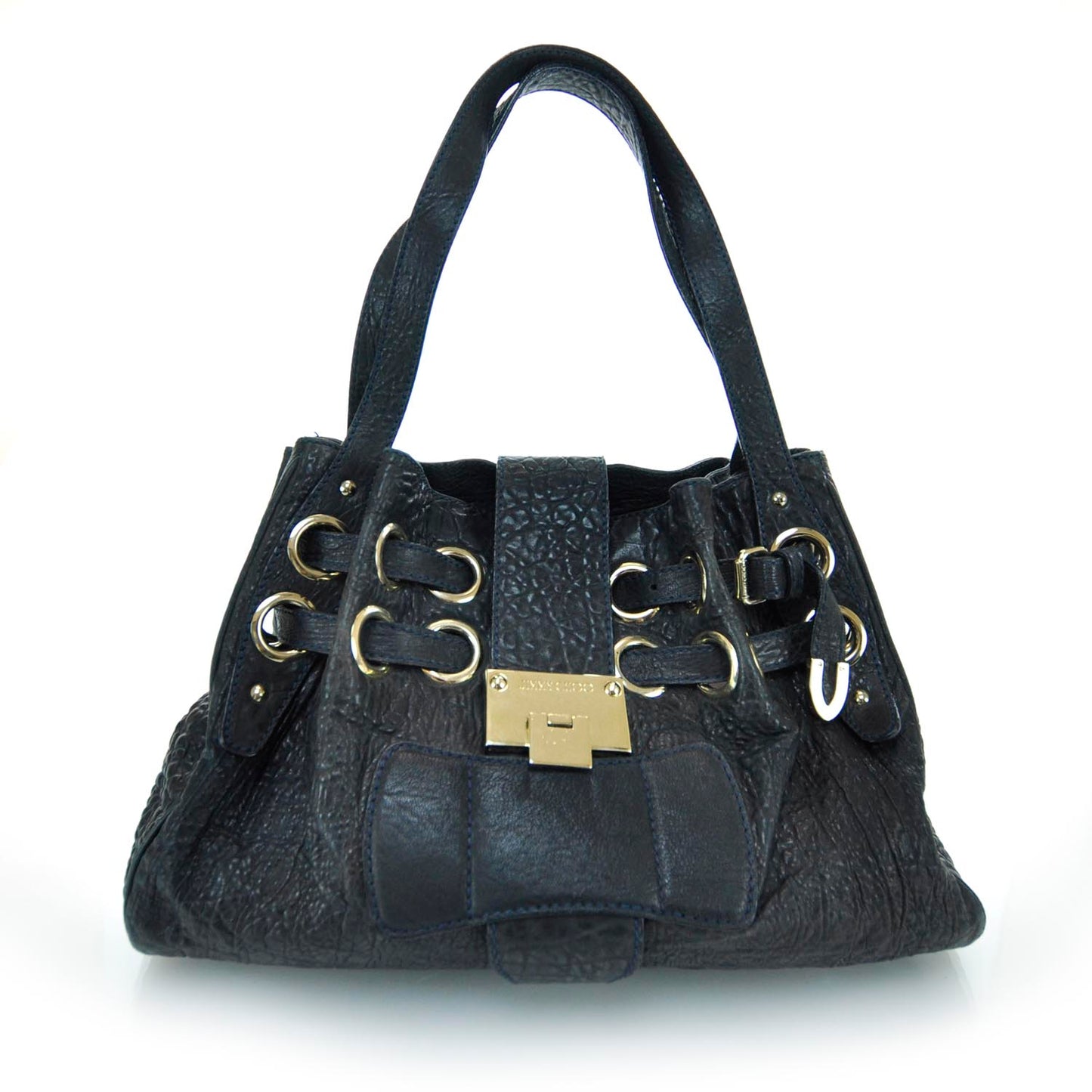 Drummed Leather Riki Blue